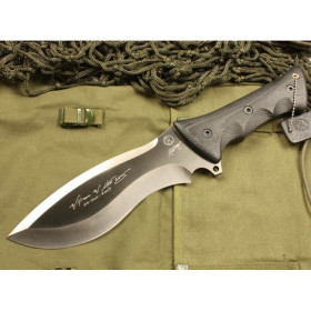 OEM CHRIS REEVE DEADLY AVENGERS HAND SIGN VERISION FIXED BLADE HUNTING KNIFE UDTEK00593